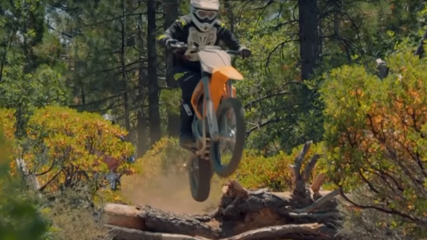 Matt LeBlanc wheelie Alta Redshift